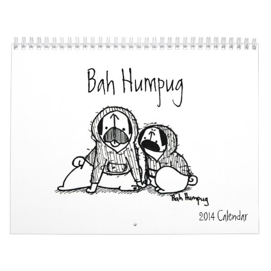 Bah Humpug 2014のカレンダー カレンダー (カバー)
