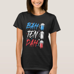 BAH TEN DAH 7月のおもしろい4thビールバーテンアメリ Tシャツ