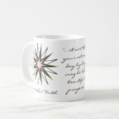 Baha'iの信頼の星のマグ コーヒーマグカップ (正面左)