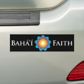 Bahá'íの信頼 バンパーステッカー (車上)