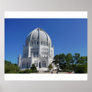 Baha'iの寺院 ポスター