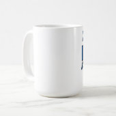 Bahaiは私になぜマグ尋ねます コーヒーマグカップ (正面左)