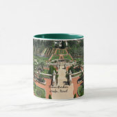 Bahai Gardens in Haifa, Israel マグカップ (中央)