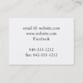 Baha'i Mighty 3.5インチx 2.5インチ名刺 名刺 (裏面)