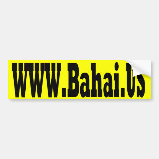 Bahai.usのバンパーステッカー バンパーステッカー