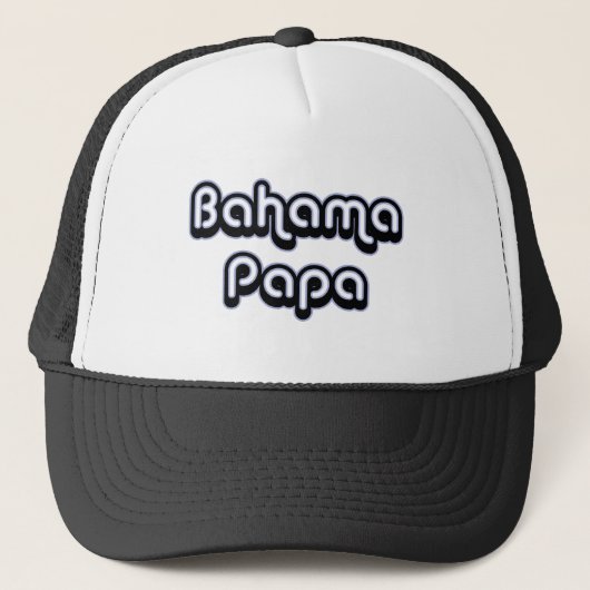 Bahamaのパパ キャップ (正面)