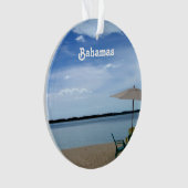 Bahamaのビーチ オーナメント (正面)