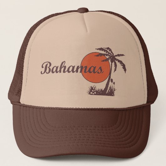 Bahamaの擦り切れたな帽子 キャップ (正面)