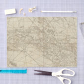 Bahamaの部分が付いているキューバの島は取引します 薄葉紙 (クラフト)