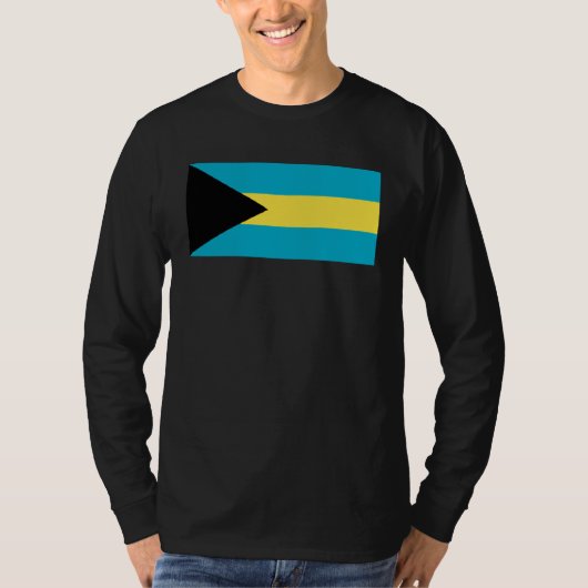 Bahama Islands Flag 1 Tシャツ (正面)