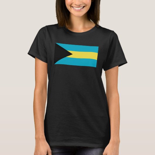 Bahama Islands Flag  1 Tシャツ (正面)