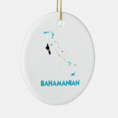 BAHAMANIANの地図 セラミックオーナメント (右)