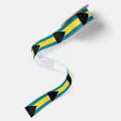 Bahamas Flag Birthday Cake サテンリボン (裏面)