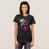 Bahamas Flag Trinidad&Tobago Grown Patriot Country Tシャツ (正面フル)