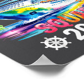 Bahamas Vacation 2026 Squad Family Friends Matchin ポスター (角)