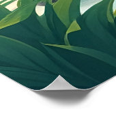 Bahamas Vintage Travel Illustration ポスター (角)