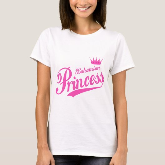 Bahamianのプリンセス Tシャツ (正面)