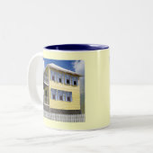 Bahamianの家 ツートーンマグカップ (正面左)