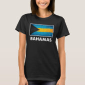 Bahamian Bahamas Flag Tシャツ (正面)