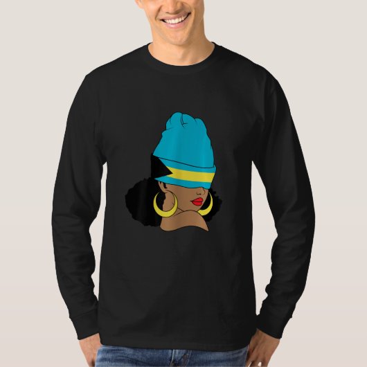 Bahamian Flag Clothing Bahamas Vacation Design Bah Tシャツ (正面)