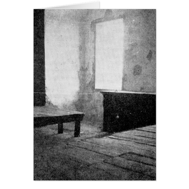 Baha'u'llahの刑務所の独房、ca. 1900年 (正面)