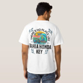 Bahia Honda Key, Florida Tシャツ (裏面フル)