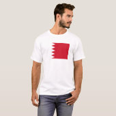 Bahrain Flag T-Shirt, Patriotic T-Shirts, Tシャツ (正面フル)