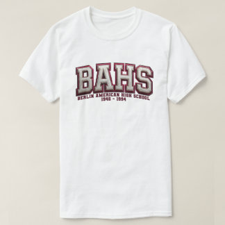 BAHS - ベルリンアメリカンスクール Tシャツ