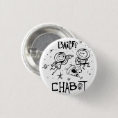 BAICFFは役人2014ボタンをからかいます 缶バッジ (正面&裏面)