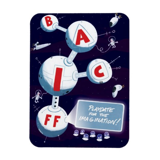 BAICFF Poster 2014マグネット マグネット (縦)