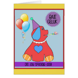 Baieのgeluk disのjouのspesiale dag!