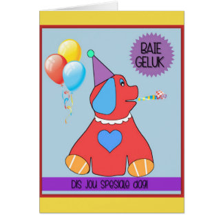 Baieのgeluk disのjouのspesiale dag!