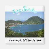 Baie des Saintes (Guadeloupe) マグネット (正面)