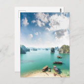Baie d'Ha Long Vietnam ポストカード (正面/裏面)