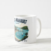 BAIE-MALHAUT GUADELOUPE コーヒーマグカップ (正面右)
