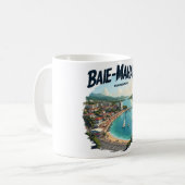 BAIE-MALHAUT GUADELOUPE コーヒーマグカップ (正面左)