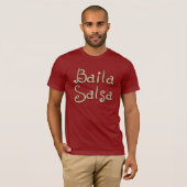 Bailaのサルサ Tシャツ (正面フル)