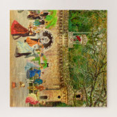 Bailando vals en la Quinta da Regaleira （ポルトガル） ジグソーパズル (横)