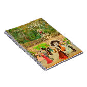 Bailando vals en la Quinta da Regaleira （ポルトガル） ノートブック (右側)