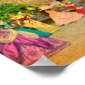 Bailando vals en la Quinta da Regaleira (ポルトガル) ポスター (角)