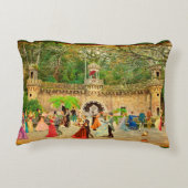 Bailando vals en la Quinta da Regaleira (Portugal) アクセントクッション (裏面)