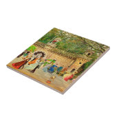 Bailando vals en la Quinta da Regaleira (Portugal タイル (側面)