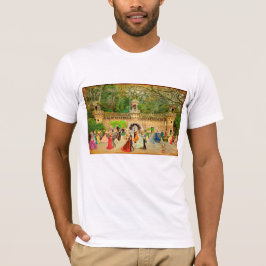 Bailando vals en la Quinta da Regaleira (Portugal) Tシャツ