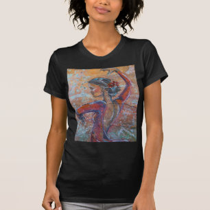 "Bailaora"ダンサーのTシャツ Tシャツ