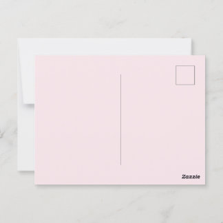 Bailarina con tutú rosa ポストカード