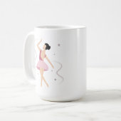 Bailarina de ballet コーヒーマグカップ (正面左)