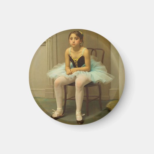 Bailarina descansando despues de la clase de baile マグネット (正面)