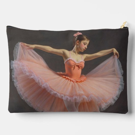 Bailarina desplegando su tutu  アクセサリーポーチ (裏面)