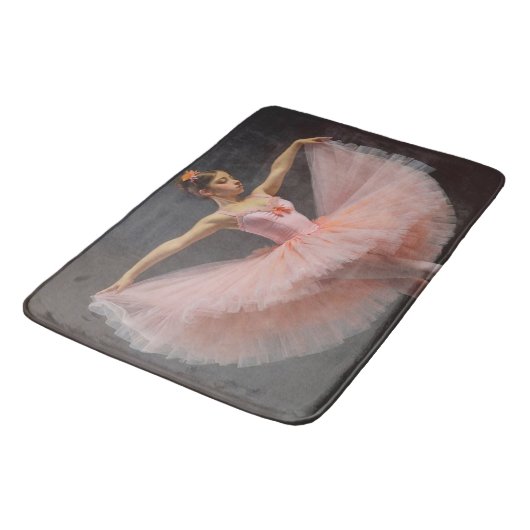 Bailarina desplegando su tutu  バスマット (アングル)