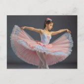 Bailarina desplegando su tutu  ポストカード (正面)